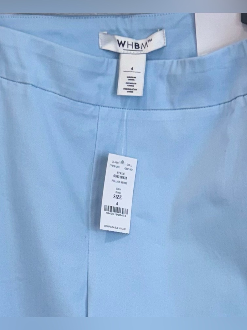 White House Black Market Pull-On Shorts NWT Sz 4 - Picture 6 of 6